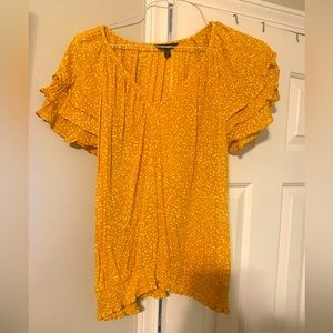 Flirty and fun Express blouse!